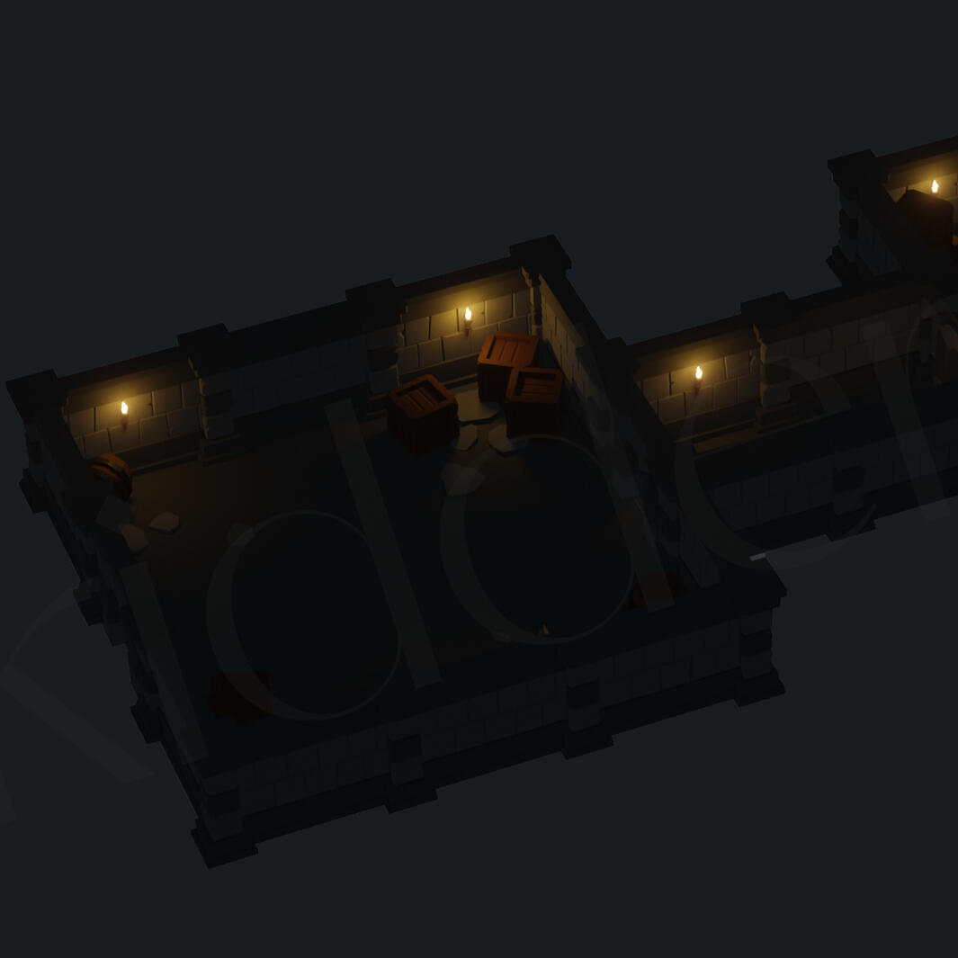 low poly dungeon (click to see more)